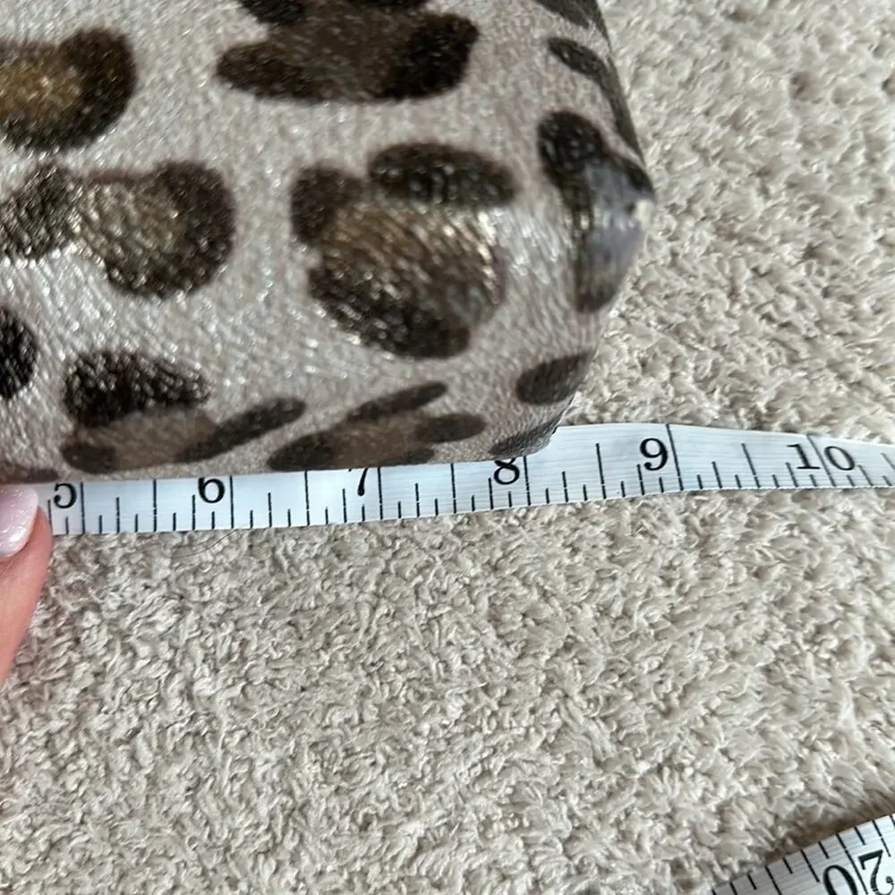Vince Camuto, Leopard Print Toiletry or Makeup Bag